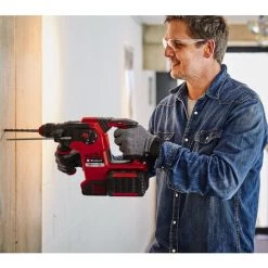 Einhell Marteau-perforateur Sans Fil Herocco 36/28 Li-Solo Power X-Change (36V - Twin-Pack, Perçage, Perforage Et Burinage Avec Et Sans Fixation Du Burin, 3.2 J, Coffret E-Box) Livré Sans Batterie Ni Chargeur -Perceuse Soldes 2022 35102408 2