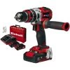 Einhell Perceuse Visseuse à Percussion Sans Fil TE-CD 18 Li-i BL Kit Power X-Change (18 V,Couple : 60 Nm, 22 Positions) Livré Avec 2 Batteries 2,0 Ah Et Chargeur -Perceuse Soldes 2022 35102411 1