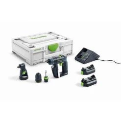 Perceuse Visseuse 10.8V CXS LI 2.6-Set 10mm FESTOOL + 2 Batteries - 576093