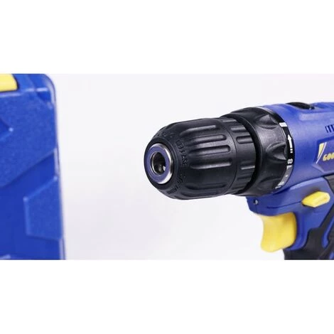 Perceuse-Visseuse Sans Fil 12V + Batterie Lithium 1.3Ah Éclairage LED Goodyear GY2112D 5 Perceuse-Visseuse Sans Fil 12V + Batterie Lithium 1.3Ah Éclairage LED Goodyear GY2112D – Image 3