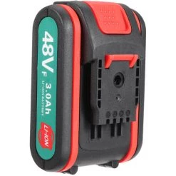 TIGA 48V 520N.m.?Perceuse-visseuse électrique Brossée Sans Fil à Couple élevé Chuck 3/8 "Lampe De Travail à DEL Variable à 2 Vitesses Avec 1 Batterie (prise UE) -Perceuse Soldes 2022 35626089 5