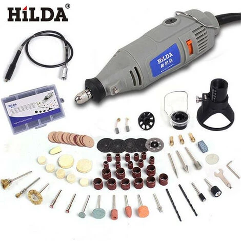 TIGA Perceuse électrique Avec Outils électriques à Arbre Flexible Outil Rotatif électrique + 91 Pièces Accessoires + Couvercle De Protection + Localisateur + Arbre Souple + écrou Anti-poussière 220V 150W 3 TIGA Perceuse électrique Avec Outils électriques à Arbre Flexible Outil Rotatif électrique + 91 Pièces Accessoires + Couvercle De Protection + Localisateur + Arbre Souple + écrou Anti-poussière 220V 150W