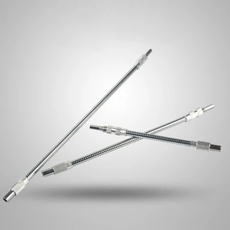 COOFIX Perceuse Sans Fil Tournevis électrique Embouts Spéciaux Multifonctionnels Universels En Métal Tige Flexible Rallonge De Tuyau 30cm40CM 7 COOFIX Perceuse Sans Fil Tournevis électrique Embouts Spéciaux Multifonctionnels Universels En Métal Tige Flexible Rallonge De Tuyau 30cm40CM – Image 5