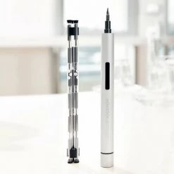 Wowstick 1p + Tournevis Electrique 19 En 1 Jeu De Tournevis De Precision Sans Fil Avec Embouts De Vis 18pcs Jeu De Tournevis Bricolage Outils De Reparation Pour Montre Bijoux Telephone Portable Smart Home Usage Quotidien, Modele:Silver 30 -Perceuse Soldes 2022 36246193 4