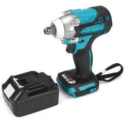 2 En 1 18V 800N.m.?Clé électrique Sans Fil Li-Ion Sans Fil 1/2 "Tournevis 1/4" Perceuse 1 Batterie Coxolo -Perceuse Soldes 2022 36488905 3