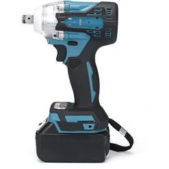 2 En1 388VF 800N.m Li-Ion Sans Fil Sans Fil électrique Clé 1/2 '' Tournevis 1/4 '' (bleu, Prise EU) Coxolo -Perceuse Soldes 2022 36490287 3