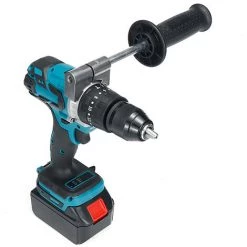 520N.M 13mm Perceuse Sans Fil Sans Balais 20 Torque Perceuse à Percussion électrique Avec Batterie 4000mah 2 Coxolo -Perceuse Soldes 2022 36490382 5