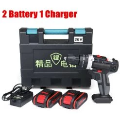 Tournevis électrique Sans Fil Au Lithium 21 V, Outils électriques Rechargeables Pour Perceuse à Main (2 Piles Sans Bo?te) Coxolo -Perceuse Soldes 2022 36490419 5