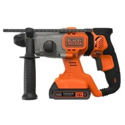 BLACK & DECKER Black And Decker - Perforateur Burineur à Batterie SDS-Plus 18V 2x2.5Ah 1,2J En Coffret - BCD900E2K -Perceuse Soldes 2022 36554658 3