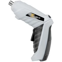 ASUPERMALL Tournevis Electrique Sans Fil 3,6 Volt Avec Lumiere Led / Reglable 2 Poignee De Position Rechargeable A Vis Et Bits, Boite En Plastique Gris De 47 Pcs, Non Encapsule - Boite En Plastique Gris De 47 Pcs, Non Encapsule -Perceuse Soldes 2022 36744794 4