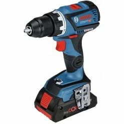 Perceuse Visseuse BOSCH PROFESSIONAL GSR 18V-60 C + 2 Batteries 4,0Ah + GAL 18V-40 CoMo L