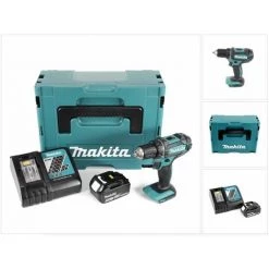 Makita DDF 482 RT1J Perceuse Visseuse Sans Fil 18V 62Nm + 1x Batterie 5,0Ah + Chargeur + Makpac 2 -Perceuse Soldes 2022 36860395 3