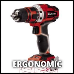 Einhell Perceuse Visseuse Sans Fil TE-CD 18/40 Li-Solo -Power X-Change (18V - Couple 40 Nm, Eclairage LED, Engrenage à 2 Vitesses) Livrée Sans Batterie Ni Chargeur -Perceuse Soldes 2022 37014981 3