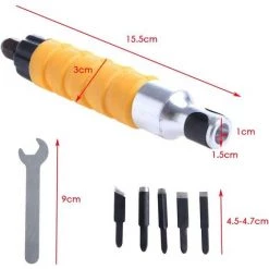 AIDUCHO Mandrin à Bois Pour Perceuse électrique -Perceuse Soldes 2022 37143990 3