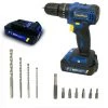 Perceuse Visseuse Sans Fil 20V Brushless GOODYEAR + 2 Batteries 20V Lithium 2Ah + Malette + 11 Accessoires -Perceuse Soldes 2022 37482168 1