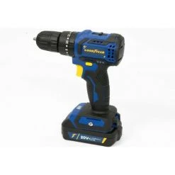 Perceuse Visseuse Sans Fil 20V Brushless GOODYEAR + 2 Batteries 20V Lithium 2Ah + Malette + 11 Accessoires -Perceuse Soldes 2022 37482168 3