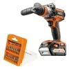 Pack AEG Perceuse à Percussion 18V LI-ion BSB18CBL-502C - Coffret Profit-bit 17 Embouts De Vissage -Perceuse Soldes 2022 37527639 1
