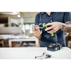 Festool Perceuse-visseuse à Percussion Sans Fil QUADRIVE TPC 18/4 I-Basic - 575604 -Perceuse Soldes 2022 37571023 3