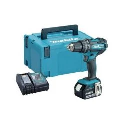 Makita DHP482RF - Set Perceuse Visseuse à Percussion Li-Ion 18V (1x Batterie 3.0Ah) Dans MAKPAC