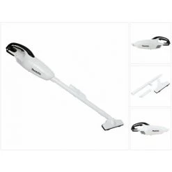 Makita DCL 180 ZW Aspirateur Sans Fil 18 V Blanc - Sans Batterie, Sans Chargeur