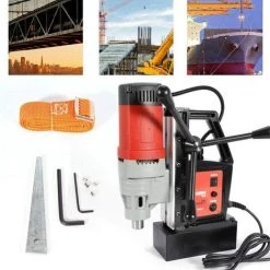 SENDERPICK Mag Drill Perceuse à Noyau Magnétique 1400 W 320 Tr/min -Perceuse Soldes 2022 38293602 2