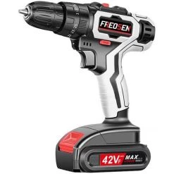 FREOSEN Perceuse Visseuse Sans Fil F21 - 2 Batteries Lithium - 32 Accessoires -Perceuse Soldes 2022 38400963 3