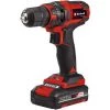 Einhell Perceuse Visseuse Sans Fil TC-CD 18/35 Li - Power X-Change (18 V, Couple: 35 Nm) Livré Avec Batterie 1,5Ah Et 1 Chargeur -Perceuse Soldes 2022 38402014 1