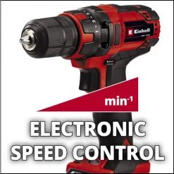 Einhell Perceuse Visseuse Sans Fil TC-CD 18/35 Li - Power X-Change (18 V, Couple: 35 Nm) Livré Avec Batterie 1,5Ah Et 1 Chargeur -Perceuse Soldes 2022 38402014 3
