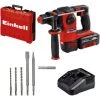 Einhell Marteau Perforateur Sans Fil HEROCCO +5 - Power X-Change (18V, 2.2J, SDS-Plus, Avec Coffret De Transport E-Box) Livré Avec Batterie 3,0Ah Et Chargeur -Perceuse Soldes 2022 38402022 1