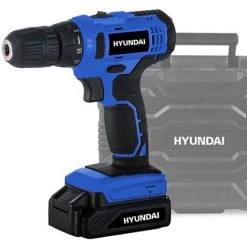 Perceuse Visseuse - HYUNDAI HPVD16V - Sans Fil 16V 25NM Avec Coffret BMC - Batterie 1.5 Ah Et Chargeur Inclus