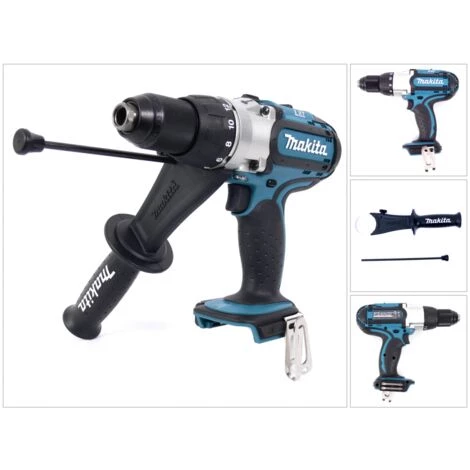 Makita DHP 451 Z - 18 V Li-Ion Perceuse-visseuse à Percussion Sans Fil - Sans Accessoires 3 Makita DHP 451 Z - 18 V Li-Ion Perceuse-visseuse à Percussion Sans Fil - Sans Accessoires