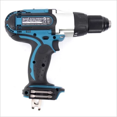 Makita DHP 451 Z - 18 V Li-Ion Perceuse-visseuse à Percussion Sans Fil - Sans Accessoires 7 Makita DHP 451 Z - 18 V Li-Ion Perceuse-visseuse à Percussion Sans Fil - Sans Accessoires – Image 5