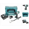 Makita DHP 481 RF1J 18V Perceuse-visseuse à Percussion Sans Fil Brushless 115 Nm + Coffret Makpac + 1x Batterie 3Ah Li-Ion + Chargeur -Perceuse Soldes 2022 40309565 1