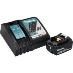 Makita DHP 458 RF1J Perceuse-visseuse à Percussion Sans Fil 18 V 91 Nm + 1x Batterie 3,0 Ah + Chargeur + Coffret Makpac -Perceuse Soldes 2022 40309570 5