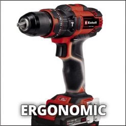 Einhell Perceuse-visseuse à Percussion Sans Fil TE-CD 18/40 Li-i Kit + 64 Accessoires - Power X-Change (18 V, 40 Nm, 24 000 Coups/min Max) Batteries, Chargeur Et Accessoires) Livré Avec 2 Batteries 2,0Ah Et Chargeur -Perceuse Soldes 2022 40760221 3