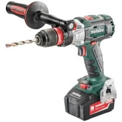 Metabo SB18LTXBLQI 18V 2x5.2Ah Li-Ion Brushless Combi Drill Kit