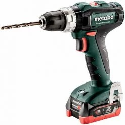 Metabo PowerMaxx SB 12 12v 2x4.0Ah LiHD Combi Hammer Drill In Case