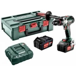 Metabo SB18LTXBLI 18V 2x5.2Ah Brushless Impuls Combi Drill X Kit