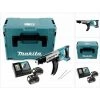 Makita DFR 750 RTJ Visseuse Automatique Sans Fil à Magasin 18V 45-75mm + 2x Batteries 5,0Ah + Chargeur + Coffret Makpac
