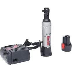 KSTOOLS® KS TOOLS 3/8'' Clé à Rochet Sur Batterie, 49Nm, 220 Tr/min 10,8V, Avec 1 Batterie Et Chargeur