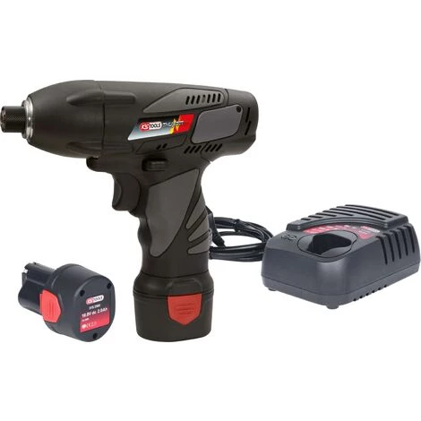 KSTOOLS® KS TOOLS 1/4'' Clé à Chocs Sur Batterie, 117Nm, 1.870 Tr/min, Avec 2 Batteries Et Chargeur 3 KSTOOLS® KS TOOLS 1/4'' Clé à Chocs Sur Batterie, 117Nm, 1.870 Tr/min, Avec 2 Batteries Et Chargeur