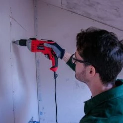 OXEO Visseuse Plaques De Plâtre 230V 710W - Idéale Pour Poser Avec Précision Les Vis Placo Platre Sur Les Montants Métalliques -Perceuse Soldes 2022 41980979 3