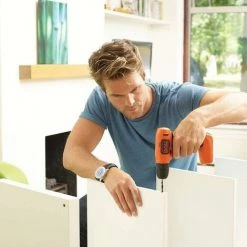 BLACK & DECKER 7,2V Li Bdcd8 Black+Decker 7,2V Li Bdcd8 Drill Driver -Perceuse Soldes 2022 42125132 3