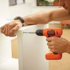 BLACK & DECKER 7,2V Li Bdcd8 Black+Decker 7,2V Li Bdcd8 Drill Driver -Perceuse Soldes 2022 42125132 5