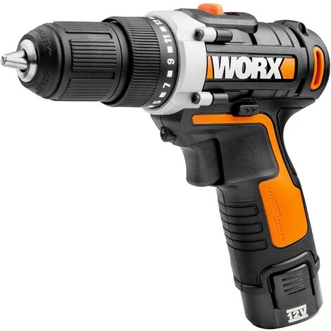 Perceuse 12V Li 2,0 Ah 2 Batteries Case 10Mm D-Lite Worx 115820 4 Perceuse 12V Li 2,0 Ah 2 Batteries Case 10Mm D-Lite Worx 115820 – Image 2