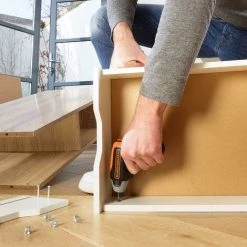 BLACK & DECKER Batterie Tournevis 1,5Ah Charge Rapide Black+Decker -Perceuse Soldes 2022 42135627 5