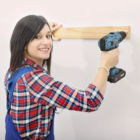 WESCOTOOLS WESCO 18V 2.0Ah Perceuse Visseuse Sans Fil, Niveaux De Couple 21 + 1 6 WESCOTOOLS WESCO 18V 2.0Ah Perceuse Visseuse Sans Fil, Niveaux De Couple 21 + 1 – Image 4