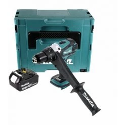 Makita DDF 458 T1J Perceuse Visseuse Sans Fil 18 V 91 Nm + Batterie 5 Ah + Makpac - Sans Chargeur -Perceuse Soldes 2022 42533022 4