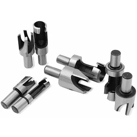 HIASDFLS Pour Une Perceuselot De 8 Fraises À Bois En Bois Rond - Tailles Assorties : 6 Mm/10 Mm/13 Mm/16 Mm 5 HIASDFLS Pour Une Perceuselot De 8 Fraises À Bois En Bois Rond - Tailles Assorties : 6 Mm/10 Mm/13 Mm/16 Mm – Image 3