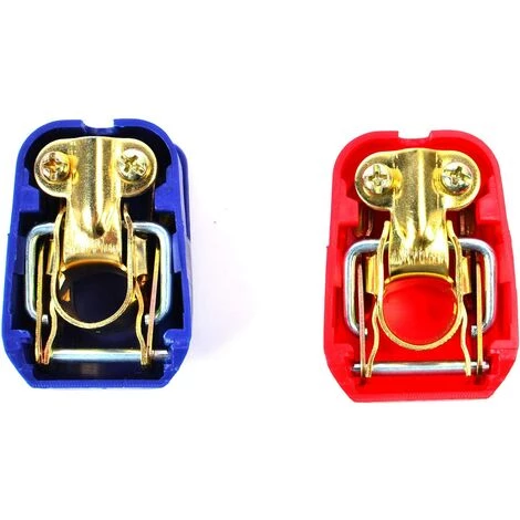 HIASDFLS Pour Une Perceuse2 Pairs Cosses Batterie Serrage Rapide,Convient Pour Voitures Camions Navires 4 HIASDFLS Pour Une Perceuse2 Pairs Cosses Batterie Serrage Rapide,Convient Pour Voitures Camions Navires – Image 2